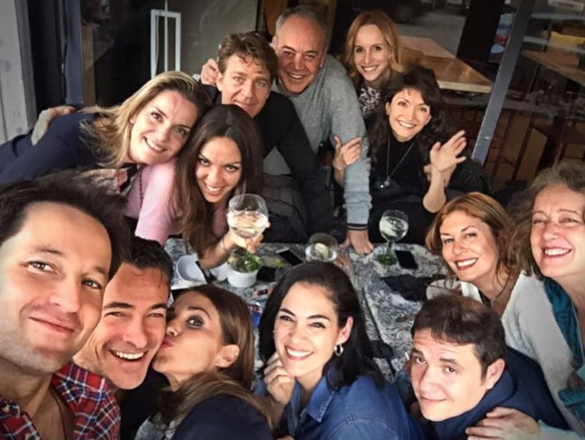 Reencuentro de los actores en 2016