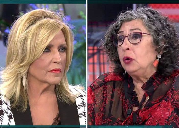 Lydia Lozano frente a la madre de Nacho Palau en el 'Deluxe'