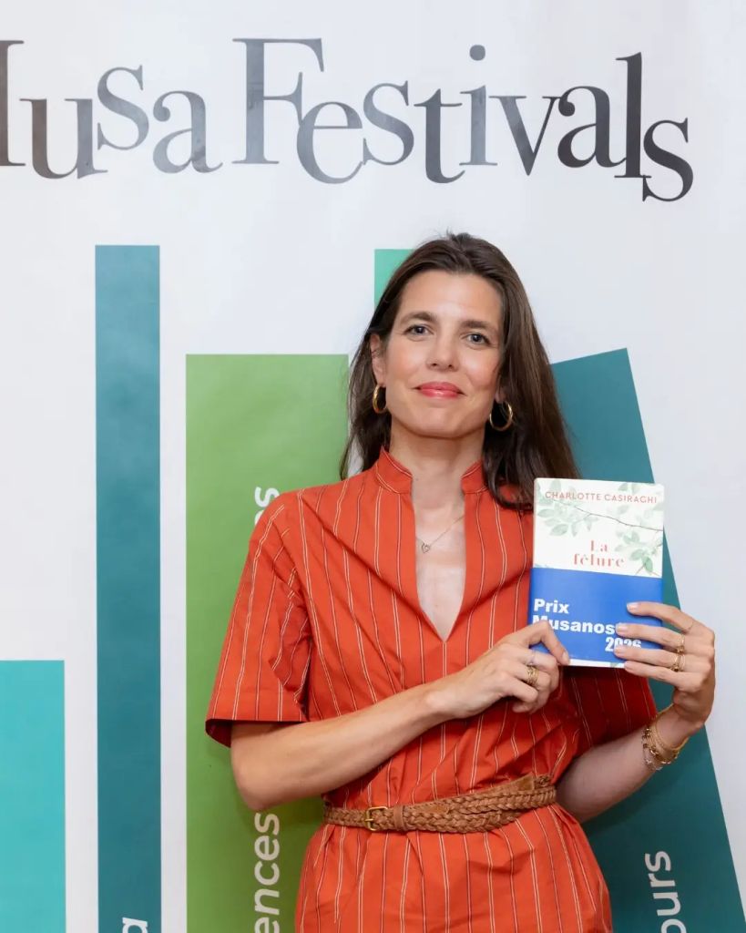 Carlota ha ganado un premio por su novela debut, 'La felure'