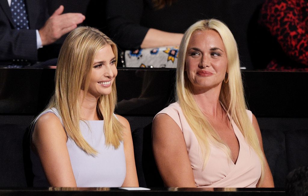 Ivanka Trump y Vanessa Trump en la Convención Republicana de 2016. 