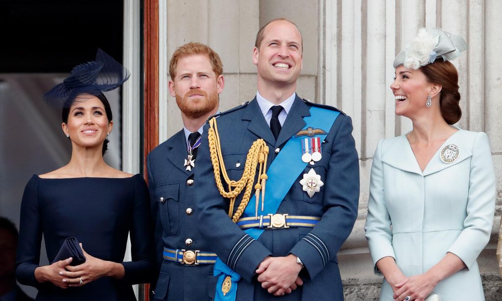 Meghan Markle and Prince Harry congratulate William and Kate on anniversary