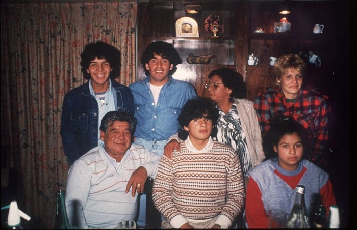 hugo maradona y la familia