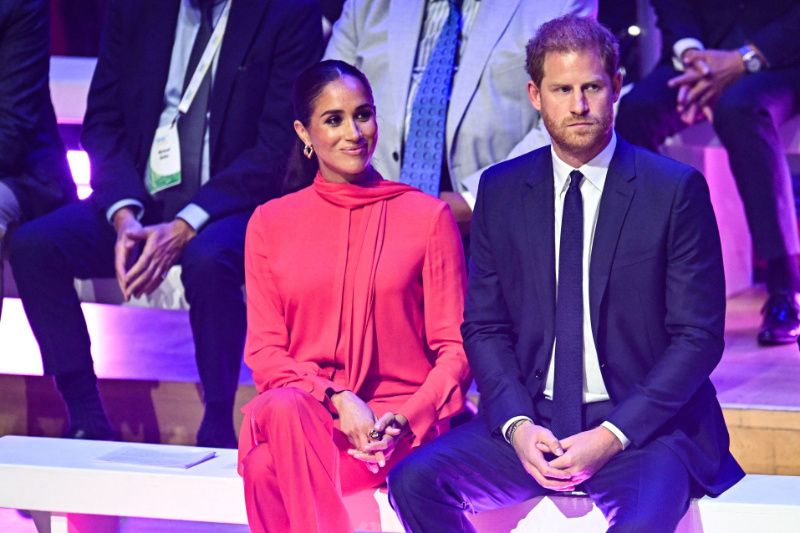 Meghan Markle y el príncipe Harry 