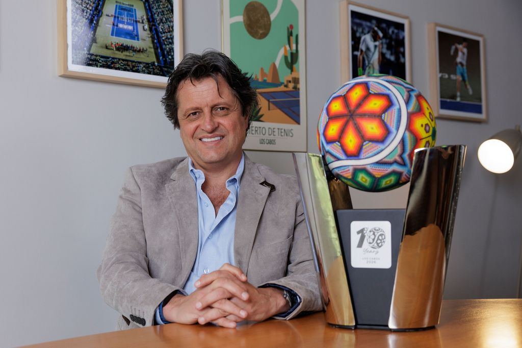 José Antonio Fernández, director del torneo, destacó la elaboración del trofeo a cargo de artesanos huicholes.