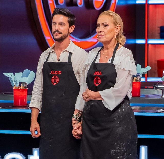 Rosa y Alejo cuelgan el delantal y abandonan 'MasterChef Celebrity'