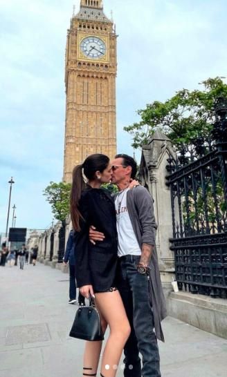 Nadia Ferreira y Marc Anthony