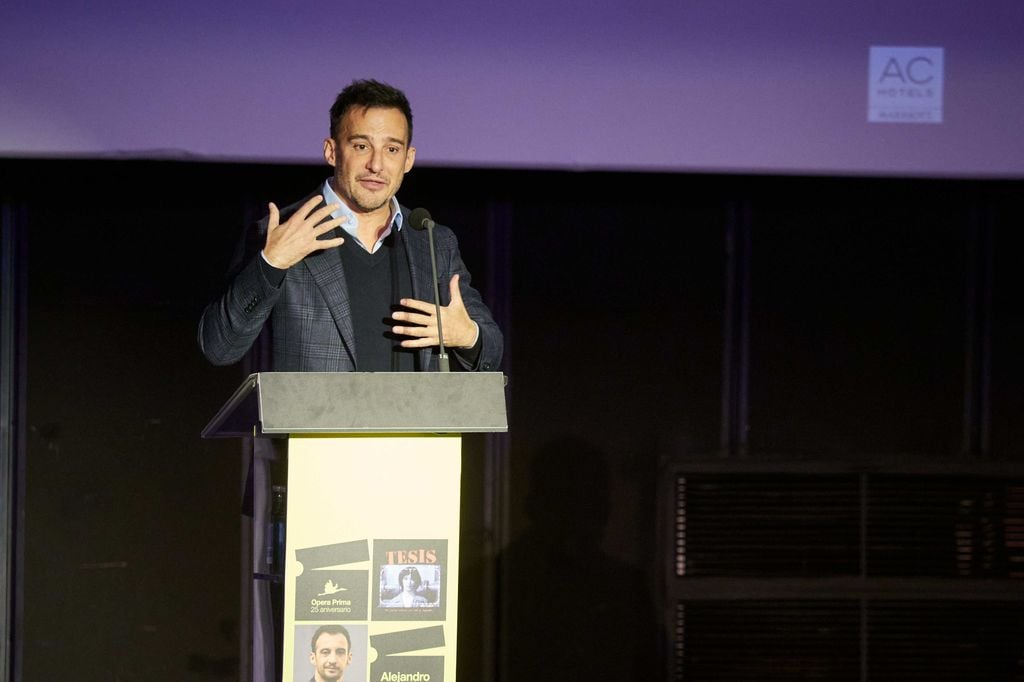 La Reina asiste al homenaje al cineasta Alejandro Amenábar en Tudela