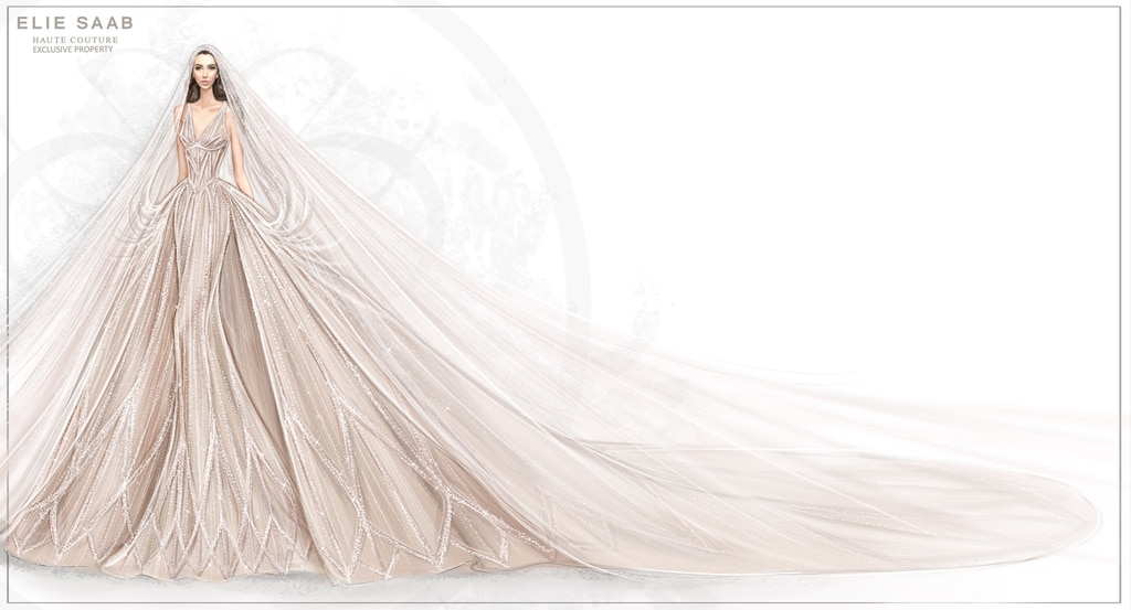 Vestido novia Elie Saab