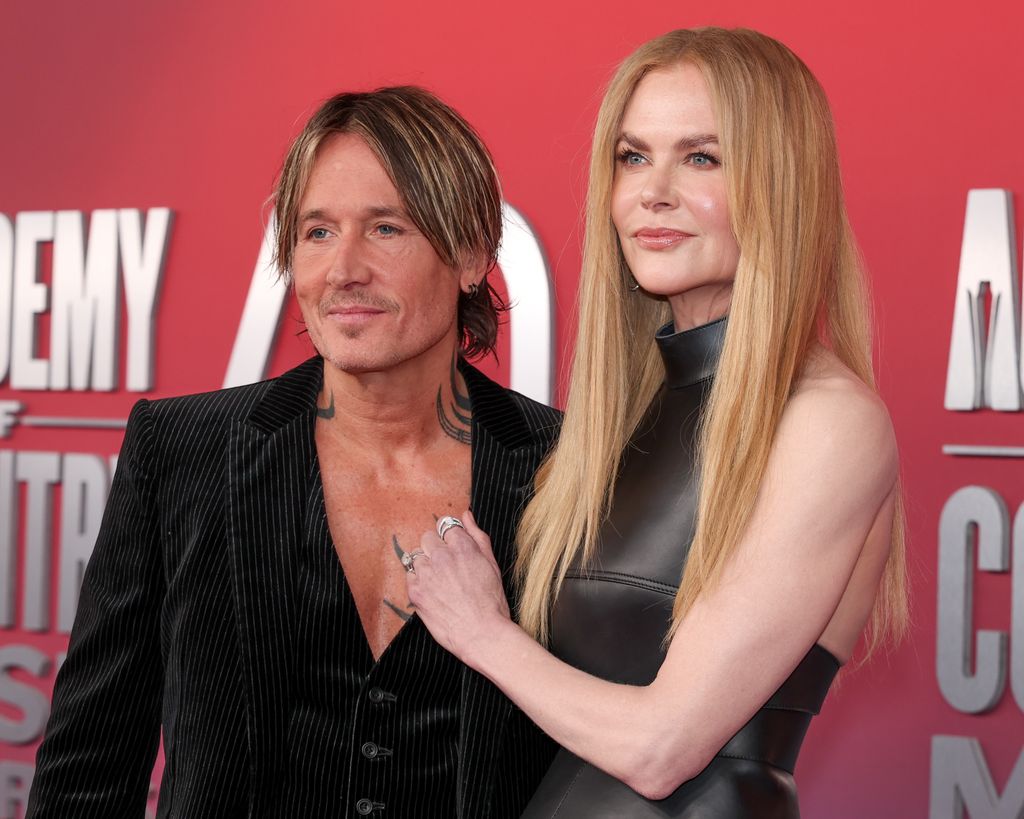 Nicole Kidman y Keith Urban en uno de sus últimos posados juntos