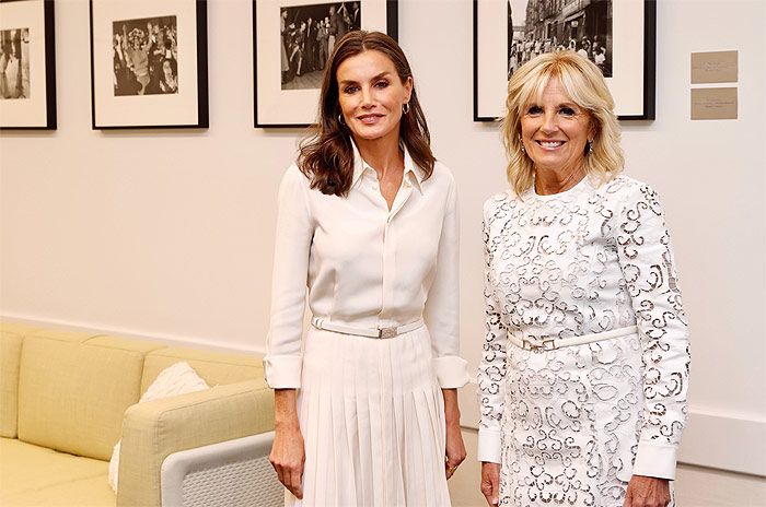 Reina Letizia y Jill Biden