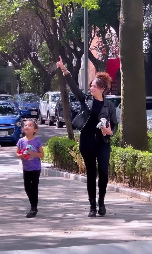 natalia jim nez y su hija alessandra