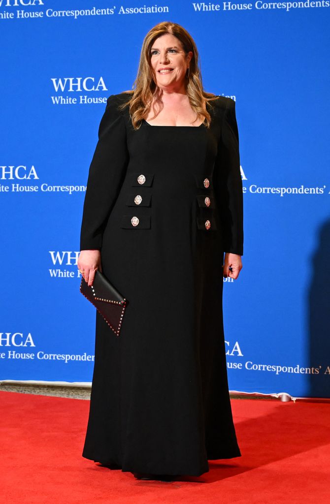 Rita Ferro en la cena de corresponsales de la Casa Blanca en abril de 2026.