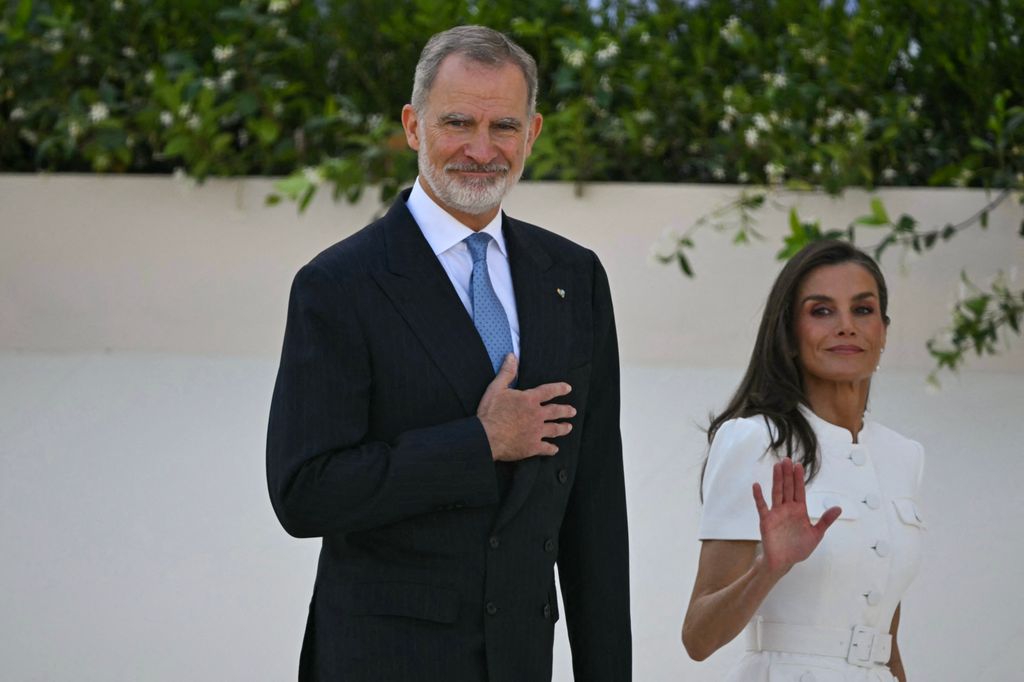 Los Reyes Felipe y Letizia en la multitudinaria misa del Papa en Cibeles