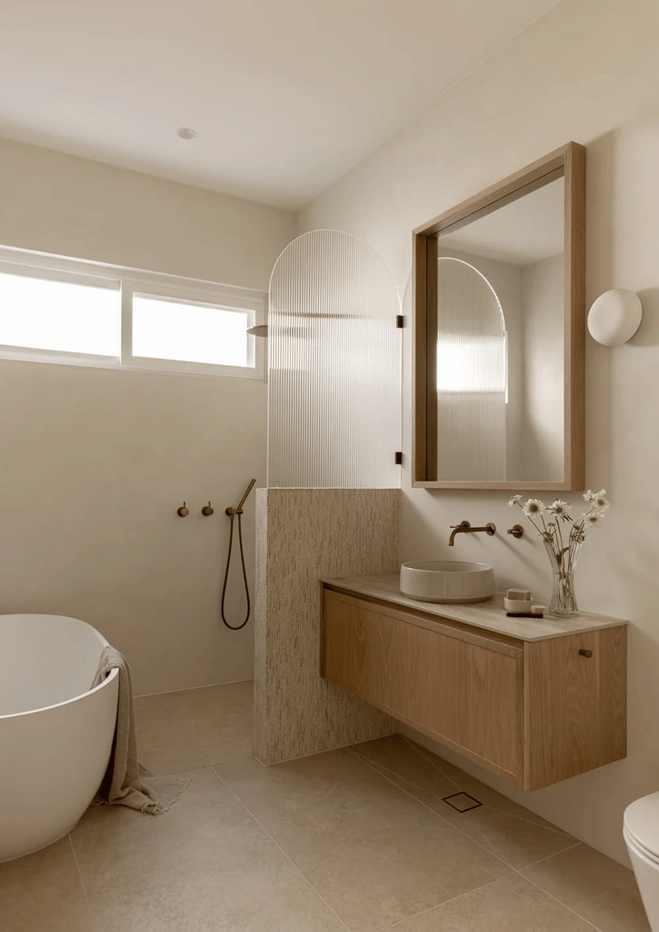 Cuarto de baño moderno