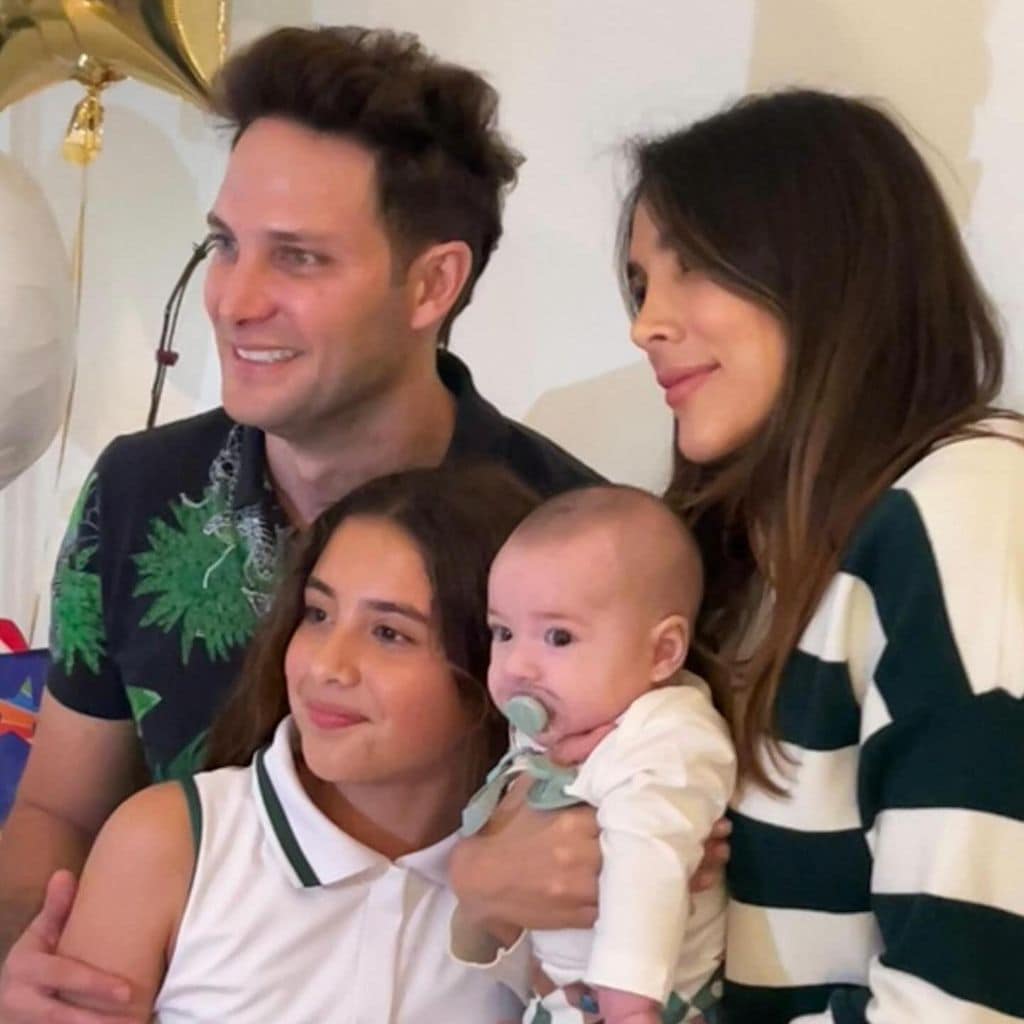 Gabriel Coronel, Daniela Ospina, Salomé y Lorenzo