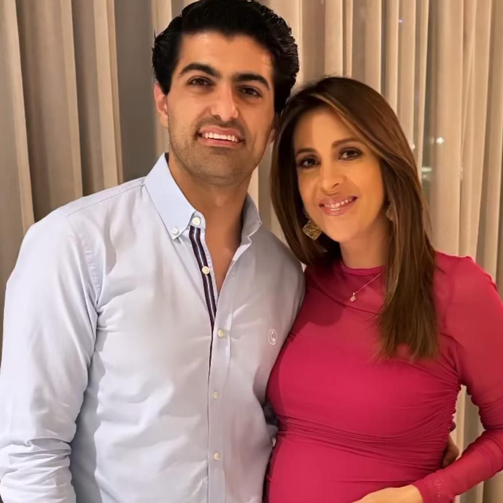 Maity Interiano y Anuar Zidán