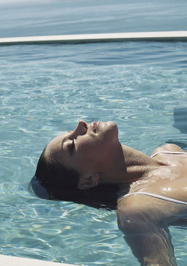 Mujer en el agua