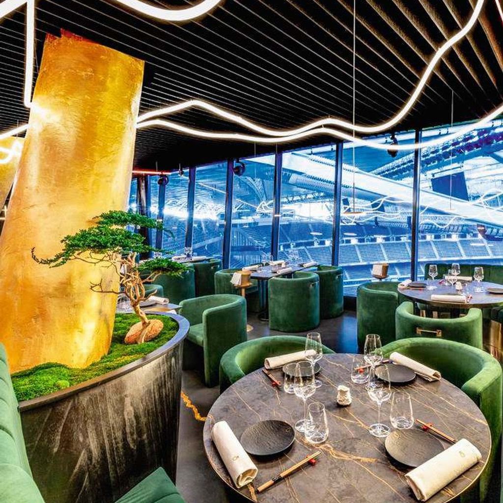 99 Sushi Bar dentro del Bernabéu.
