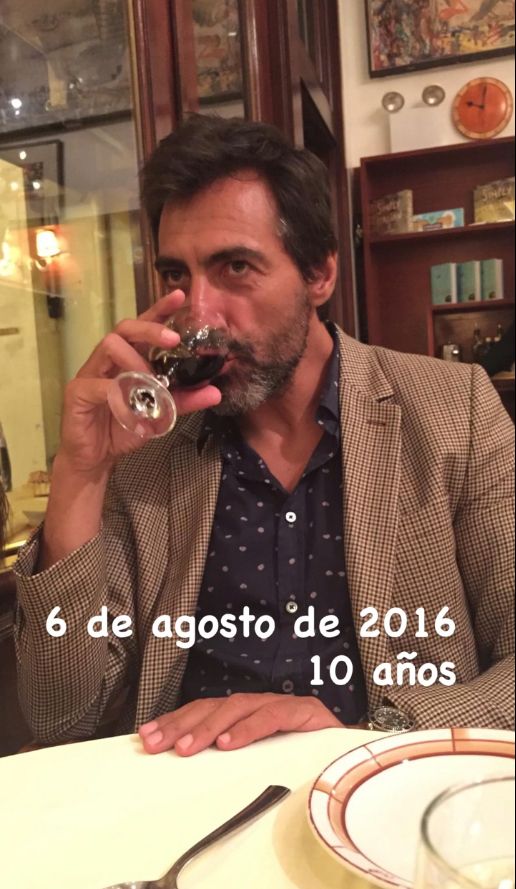 Juan del Val ha rescatado esta imagen que revela cómo ha cambiado desde 2016