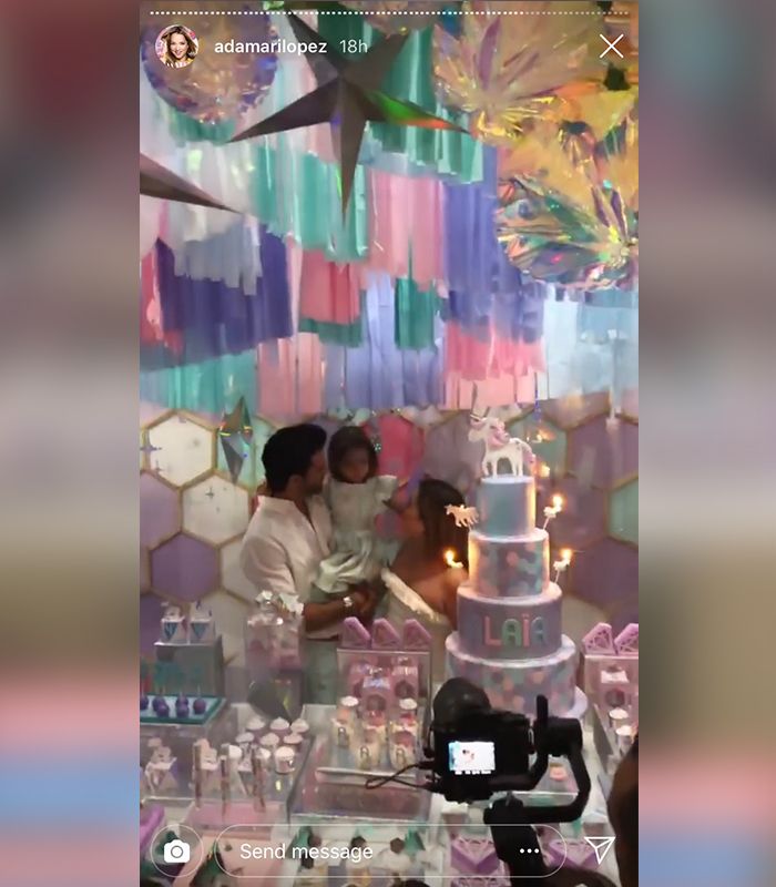 Adamari López fiesta Alaïa