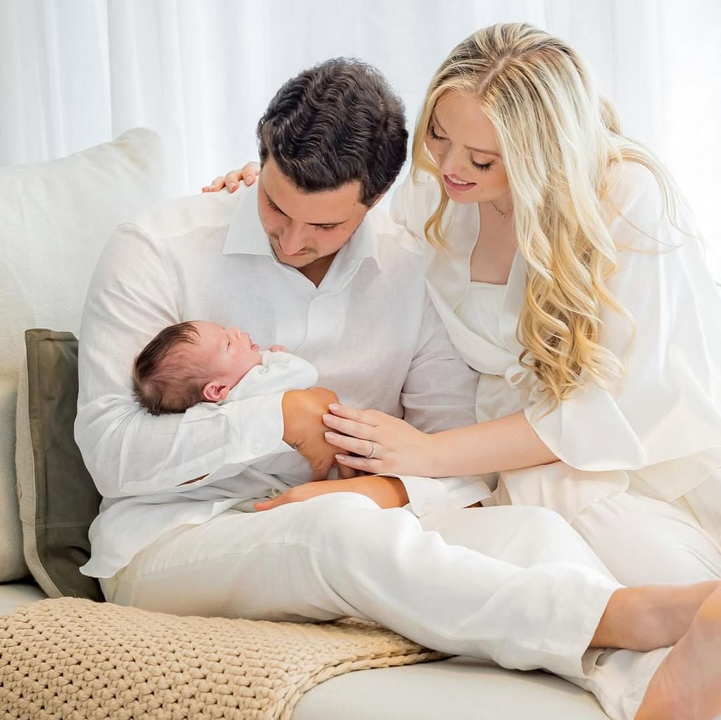 Las primeras imágenes del bebé de Tiffany Trump