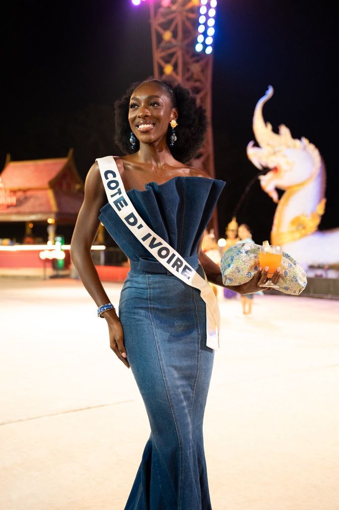 Miss Costa de Marfil, Olivia Yacé, fue una de las favoritas este año en Miss Universe. 