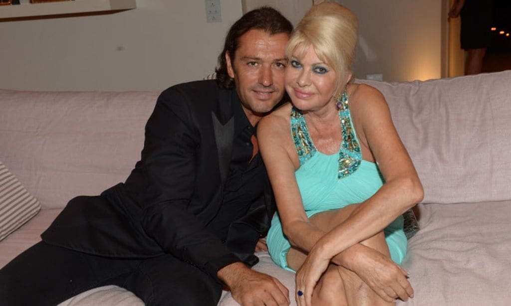 Ivana Trump y Rossano Rubicondi