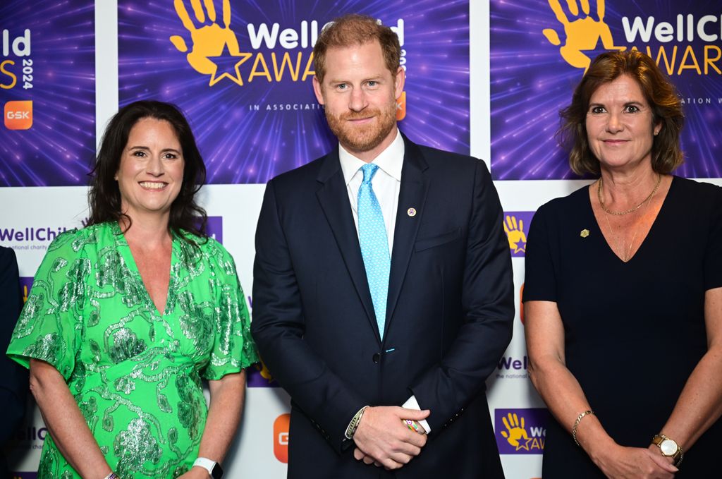 El príncipe Harry en los premios Well Child
