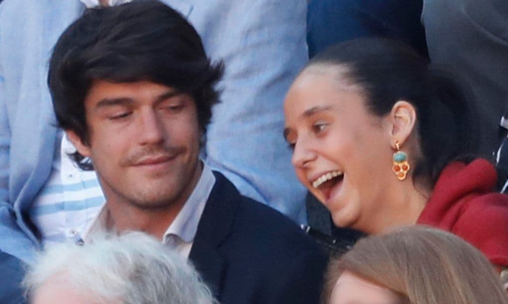 Victoria de Marichalar y su amigo