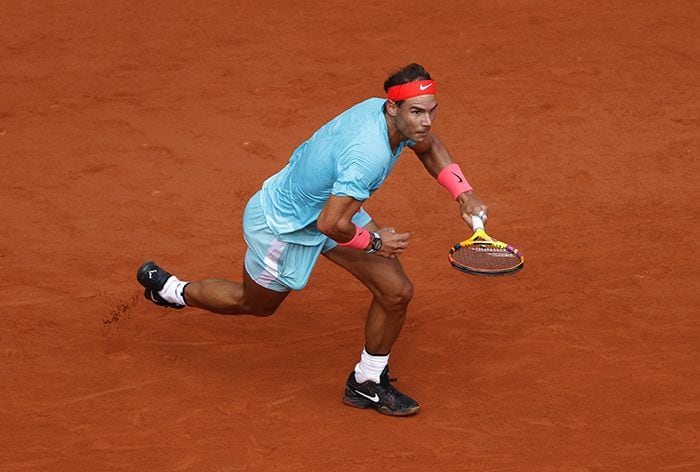 Rafa Nadal en Roland Garros