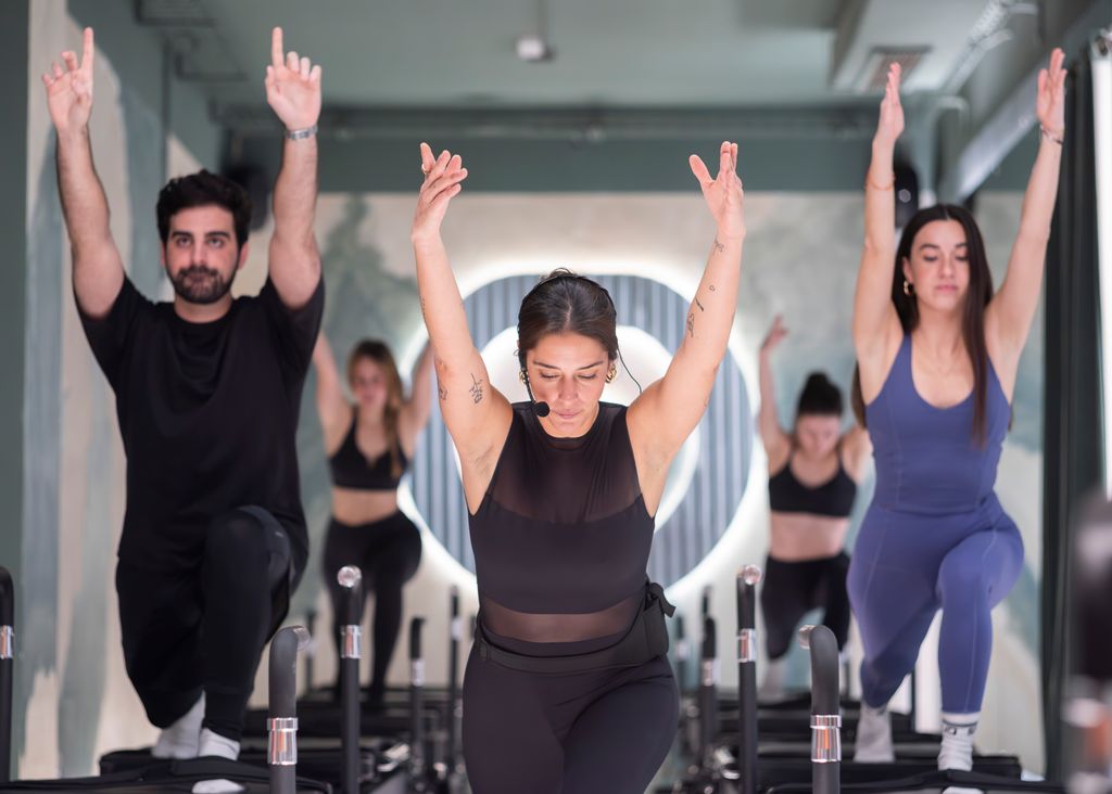 Mujeres entrenando
