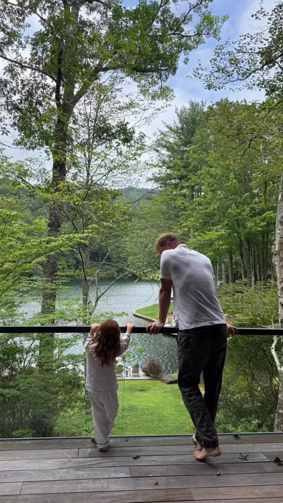 Meghan mostró lindos momentos de Harry con su hija Lilibet.