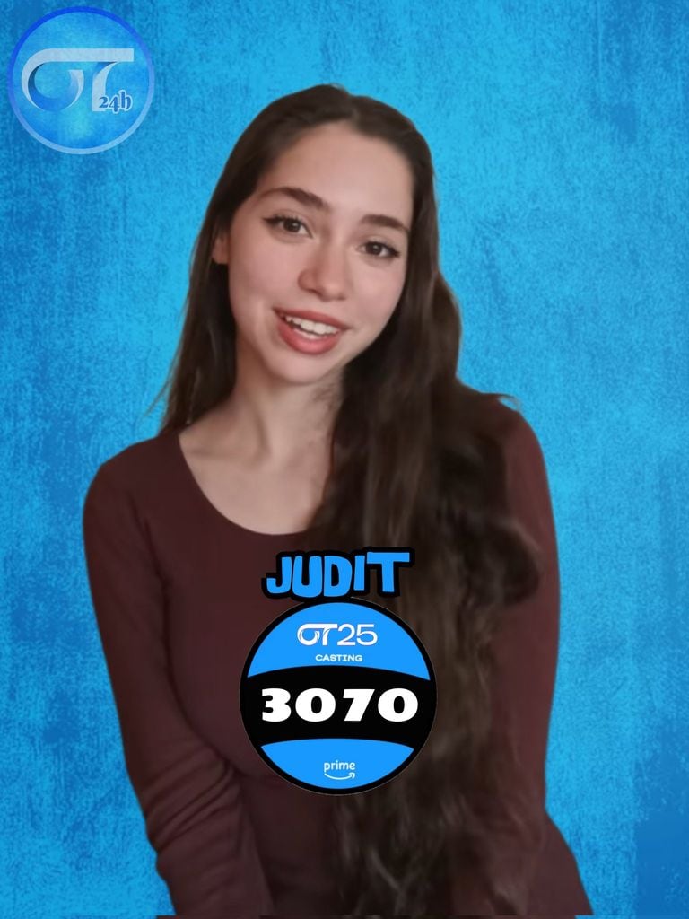 judit, concusante de OT 2025
