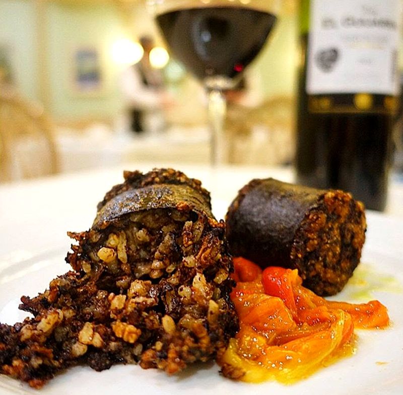 La morcilla de arroz es una de las grandes joyas de la gastronomía de Burgos.