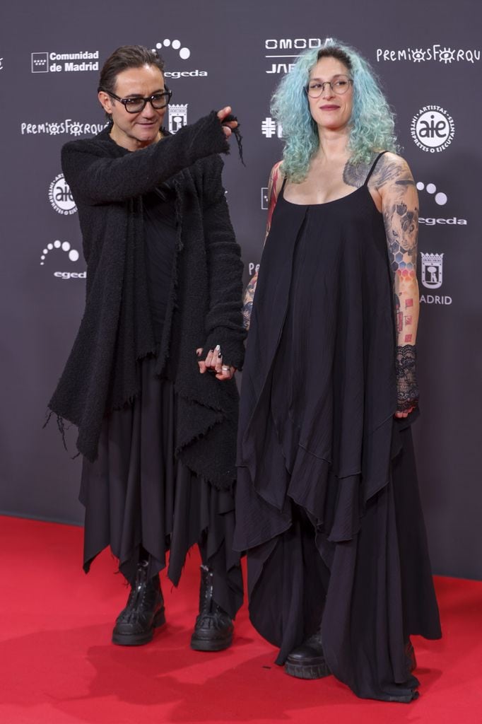 Carlos Santos y Raquel Alvarez en los últimos premios Jose María Forqué, celebrados en Madrid el pasado mes de diciembre