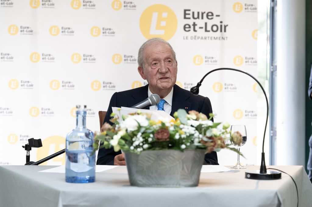 El rey Juan Carlos, en su emotivo discurso