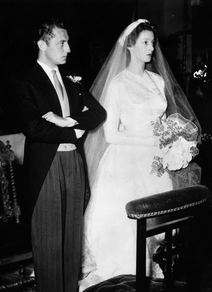 Marella Agnelli boda