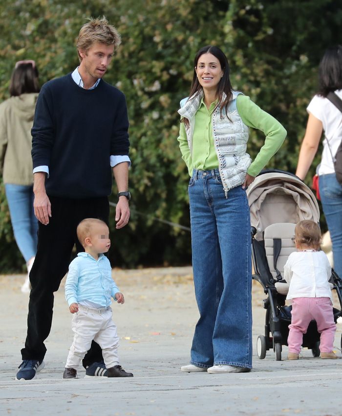 Ernesto de Hannover con su familia en El Retiro