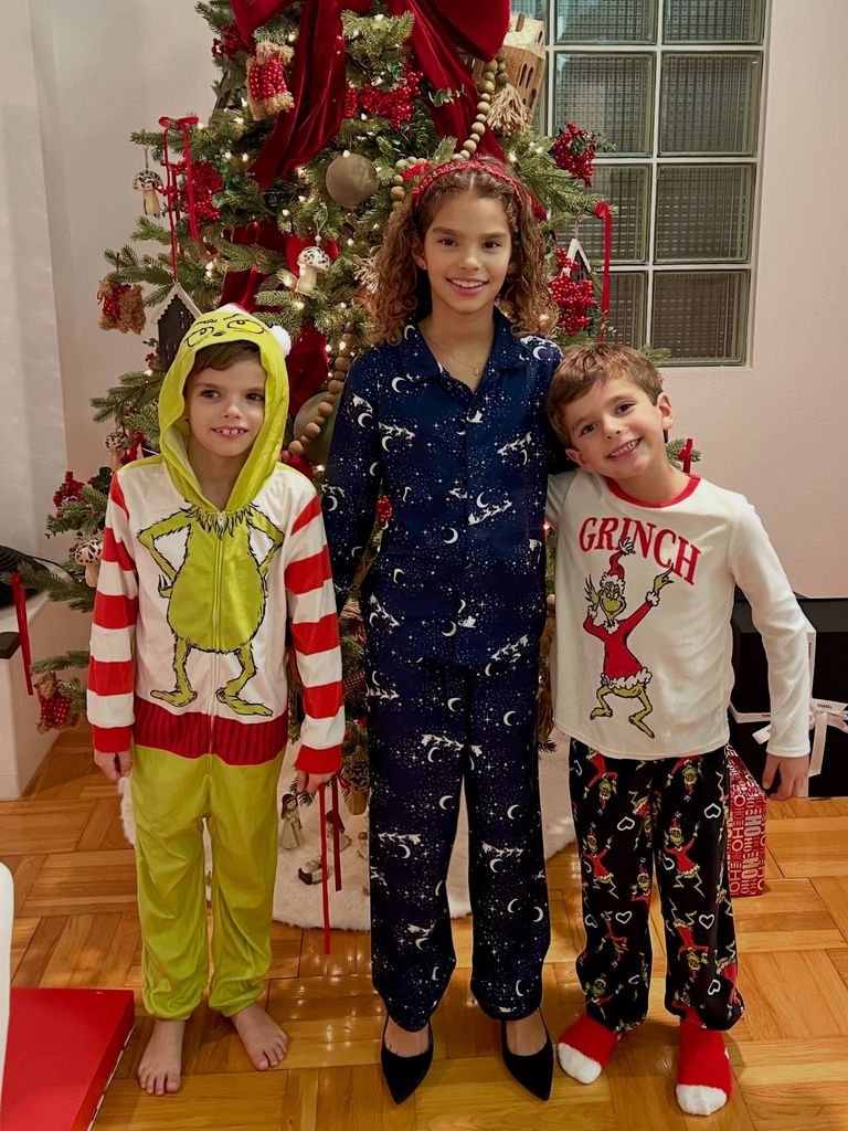 Bárbara Coppel celebró la Navidad y el Año Nuevo rodeada del amor de sus tres hijos
