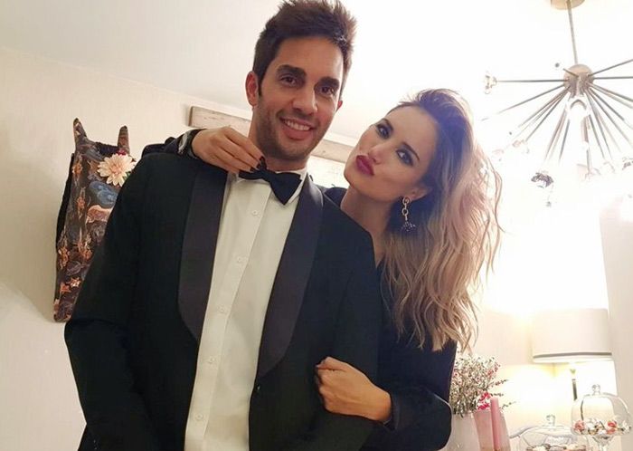 Alba Carrillo con Santi Burgoa
