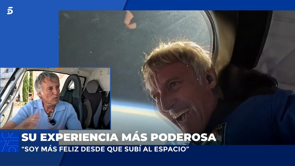 Jesús Calleja en 'Volando voy, volando vengo'