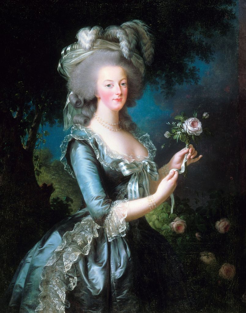 Retrato de María Antonieta por su pintora de cámara, Elisabeth Vigée Le Brun