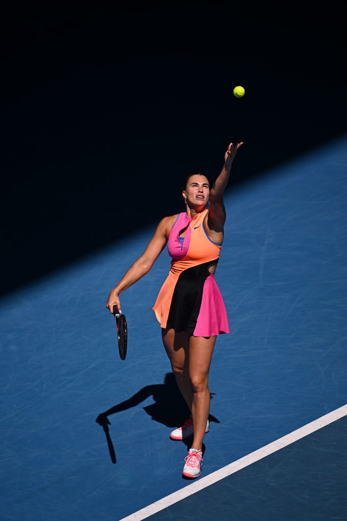 Sabalenka venció a  Iva Jovic en los cuartos de final. 