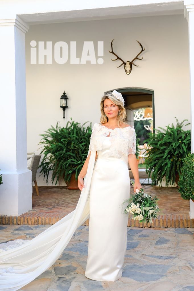 Cristina Serrano vestido de novia