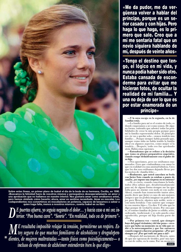 Isabel Sartorius biografía HOLA PLUS