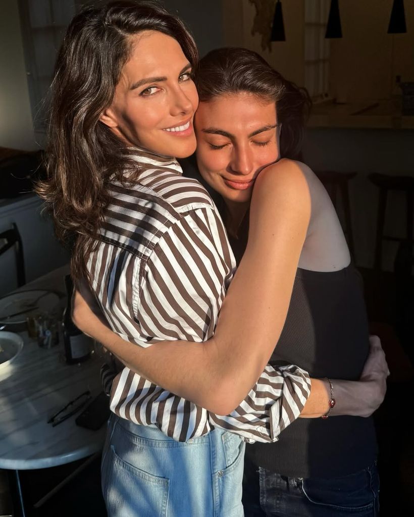 Adriana Abascal y su hija