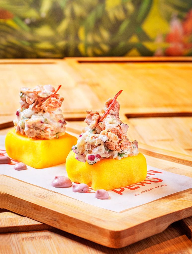 Causa Limeña, Gastronomía de Perú en Madrid