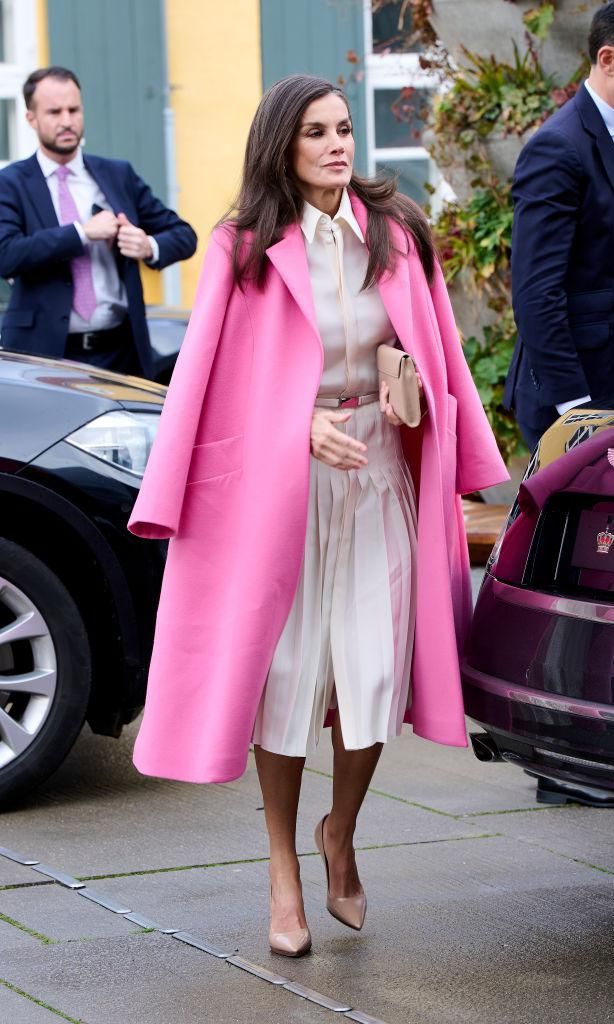 los looks de la reina letizia en dinamarca