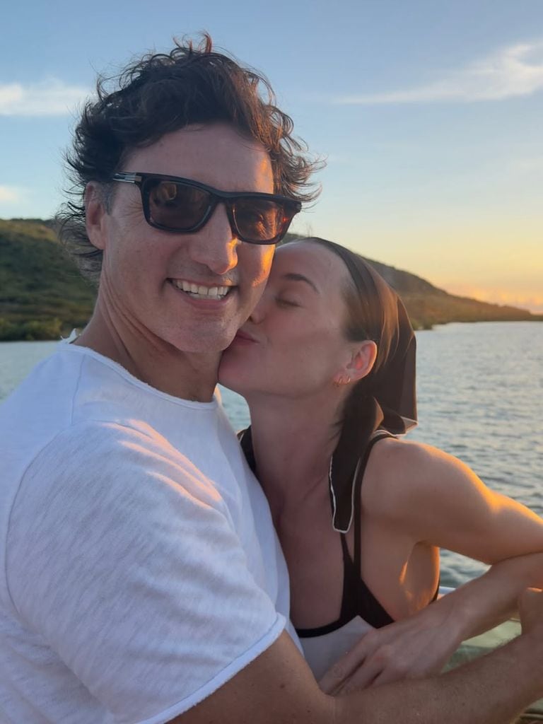 Katy Perry con Justin Trudeau
