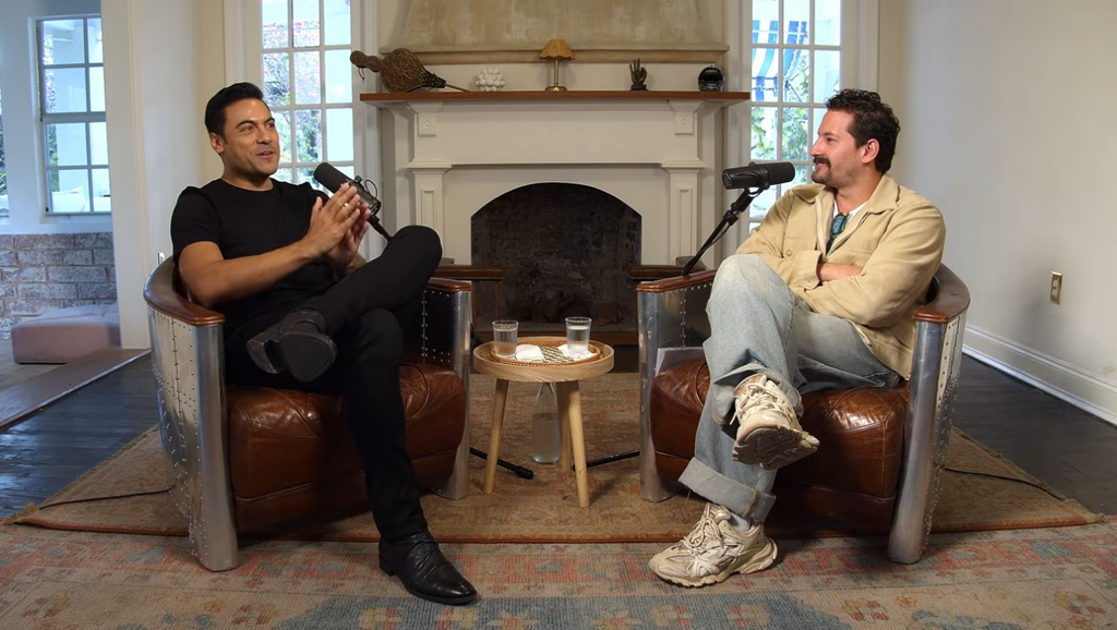 Carlos Rivera en su charla con Mau Montaner para su podcast 'The Why Project'.